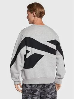 Reebok Άνδρες Μπλούζες Χωρίς Φερμουάρ Μπλούζα Brand Proud HS6846 Γκρι Oversize -Reebok Classic Εκπτώσεις unnamed file 53