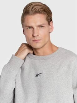 Reebok Άνδρες Μπλούζες Χωρίς Φερμουάρ Μπλούζα Brand Proud HS6846 Γκρι Oversize -Reebok Classic Εκπτώσεις unnamed file 54