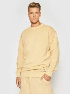 Reebok Άνδρες Μπλούζες Χωρίς Φερμουάρ Μπλούζα Classics Natural Dye GV3473 Μπεζ Oversize