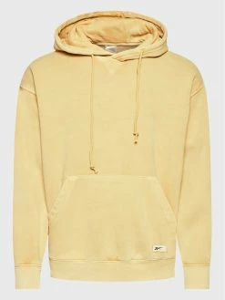 Reebok Άνδρες Μπλούζες Χωρίς Φερμουάρ Μπλούζα Classics Natural Dye HK7089 Μπεζ Relaxed Fit