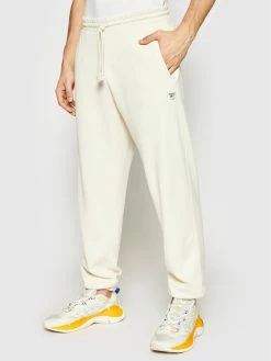 Reebok Άνδρες Παντελόνια Φόρμας Παντελόνι φόρμας Cl Nd GS9157 Μπεζ Regular Fit