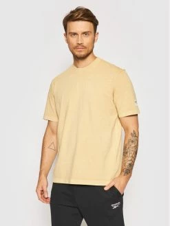 Reebok Άνδρες T-shirts T-Shirt Natural Dye GV3474 Μπεζ Regular Fit