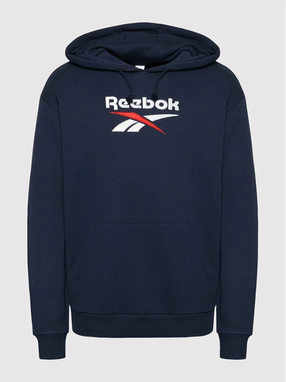 Reebok Άνδρες Μπλούζες Χωρίς Φερμουάρ Μπλούζα Classics Foundation Vector GS9145 Σκούρο μπλε Oversize 5 Reebok Άνδρες Μπλούζες Χωρίς Φερμουάρ Μπλούζα Classics Foundation Vector GS9145 Σκούρο μπλε Oversize - Image 5