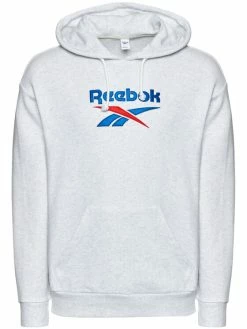 Reebok Άνδρες Μπλούζες Με Κουκούλα Μπλούζα Classics Foundation Vector GU3874 Γκρι Oversize -Reebok Classic Εκπτώσεις unnamed file 614