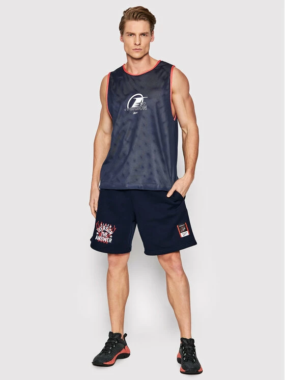 Reebok Άνδρες Αθλητικά Σορτς Αθλητικό σορτς Iverson HE2210 Σκούρο μπλε Relaxed Fit 2 Reebok Άνδρες Αθλητικά Σορτς Αθλητικό σορτς Iverson HE2210 Σκούρο μπλε Relaxed Fit - Image 2