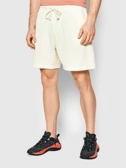 Reebok Άνδρες Υφασμάτινα Σορτς Σορτς υφασμάτινο Waffle H54438 Μπεζ Regular Fit