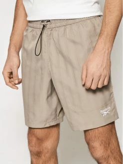 Reebok Άνδρες Αθλητικά Σορτς Αθλητικό σορτς Unisex Cl Sr GJ5866 Μπεζ Regular Fit