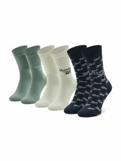Reebok Παιδιά Σκούφοι & Καπέλα Κάλτσες Ψηλές Unisex Cl Fo Crew Sock 3P GN7668 Σκούρο μπλε