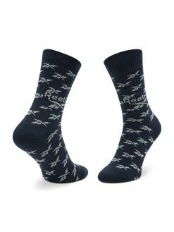 Reebok Παιδιά Σκούφοι & Καπέλα Κάλτσες Ψηλές Unisex Cl Fo Crew Sock 3P GN7668 Σκούρο μπλε -Reebok Classic Εκπτώσεις unnamed file 738