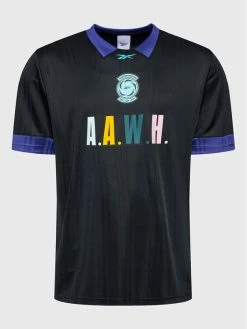 Reebok Άνδρες Μπλουζάκια Τεχνικά Φανελάκι τεχνικό Classics Football HI4578 Μαύρο Relaxed Fit -Reebok Classic Εκπτώσεις unnamed file 743