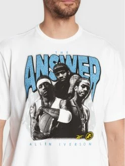 Reebok Άνδρες T-shirts T-Shirt Iverson Trio HK0021 Λευκό Relaxed Fit -Reebok Classic Εκπτώσεις unnamed file 75