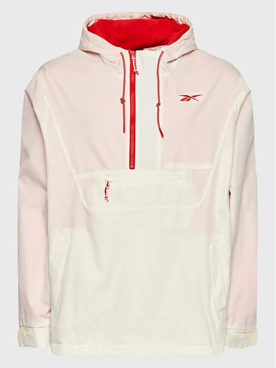 Reebok Άνδρες Μπουφάν Anorak Vector HH8369 Μπεζ Relaxed Fit 1 Reebok Άνδρες Μπουφάν Anorak Vector HH8369 Μπεζ Relaxed Fit