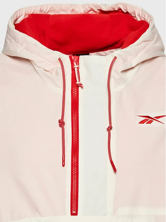 Reebok Άνδρες Μπουφάν Anorak Vector HH8369 Μπεζ Relaxed Fit 3 Reebok Άνδρες Μπουφάν Anorak Vector HH8369 Μπεζ Relaxed Fit - Image 3