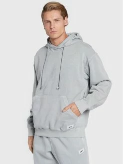 Reebok Άνδρες Μπλούζες Χωρίς Φερμουάρ Μπλούζα Natural Dye HI4640 Μπλε Loose Fit