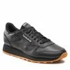 Reebok Άνδρες Αθλητικά Παπούτσια Classic Leather GY0954 Μαύρο