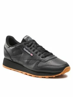 Reebok Άνδρες Αθλητικά Παπούτσια Classic Leather GY0954 Μαύρο