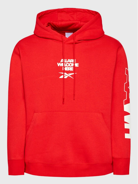 Reebok Άνδρες Μπλούζες Χωρίς Φερμουάρ Μπλούζα Classics Football Energy HG1606 Κόκκινο Loose Fit 5 Reebok Άνδρες Μπλούζες Χωρίς Φερμουάρ Μπλούζα Classics Football Energy HG1606 Κόκκινο Loose Fit - Image 5