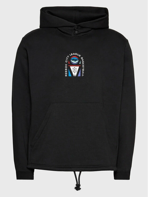 Reebok Άνδρες Μπλούζες Χωρίς Φερμουάρ Μπλούζα City League HK4453 Μαύρο Relaxed Fit 1 Reebok Άνδρες Μπλούζες Χωρίς Φερμουάρ Μπλούζα City League HK4453 Μαύρο Relaxed Fit